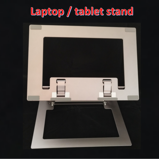 KTR03-004 Man-Pack Foldable Notebook/iPad Stand for Desk