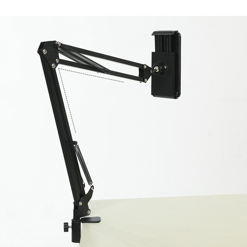 KTR01-006 Adjustable Angle Phone/iPad Holder Clamp Clip for Desk and Headboard