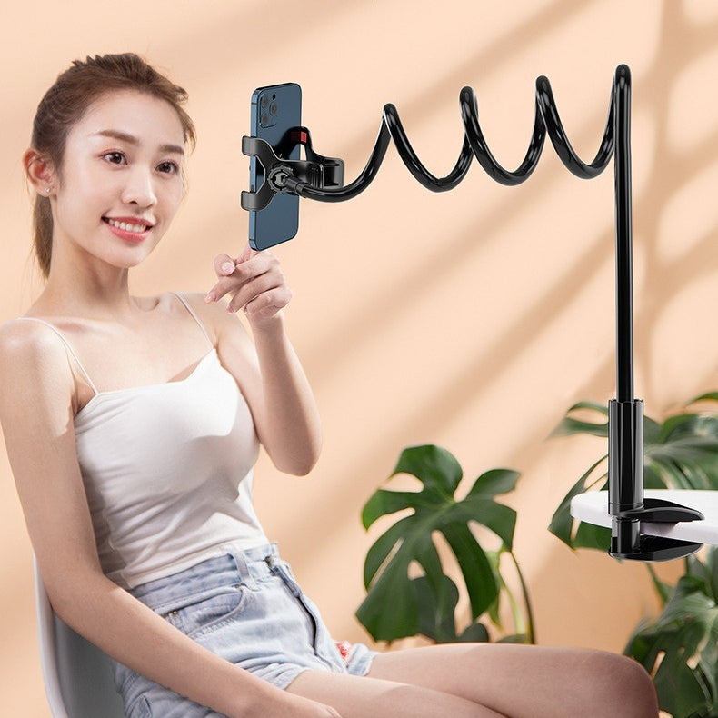 KTR01-007 Free Angle Phone/iPad Holder Clamp Clip for Desk and Headboard
