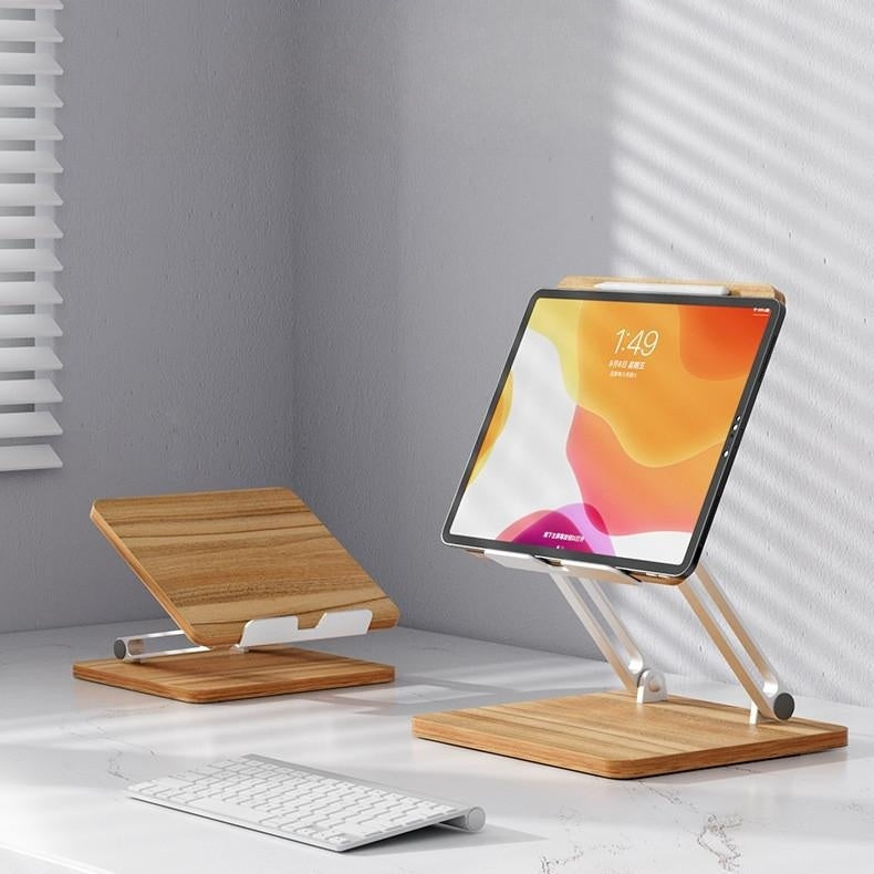 KTR03-030 Wooden Foldable Notebook/iPad Stand